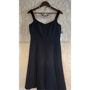Chaps Classic Black Dress